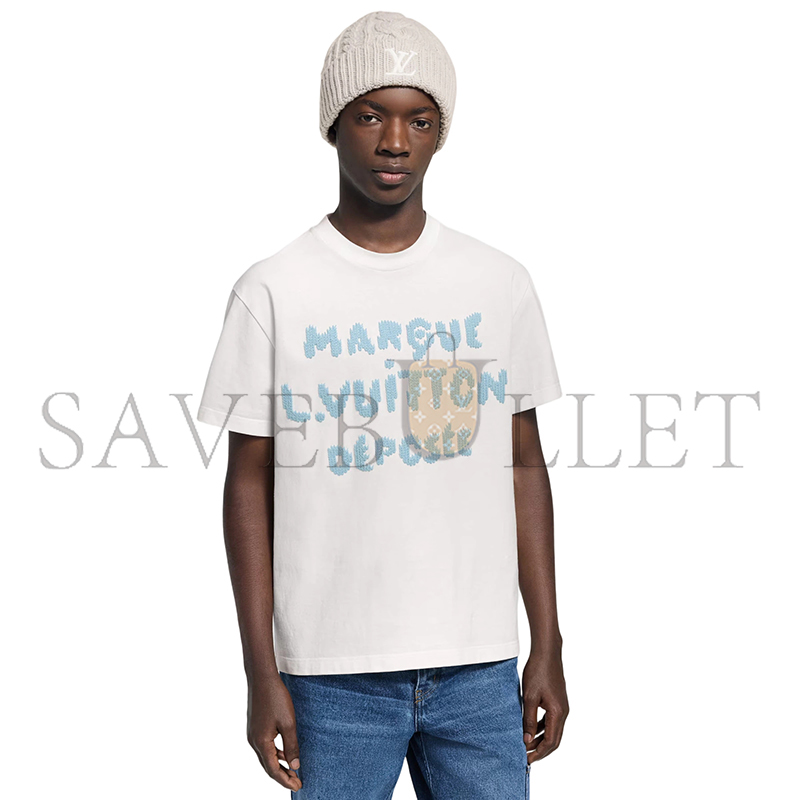 l0vis Vvtt0n embroidered signature t-shirt 1aikd5